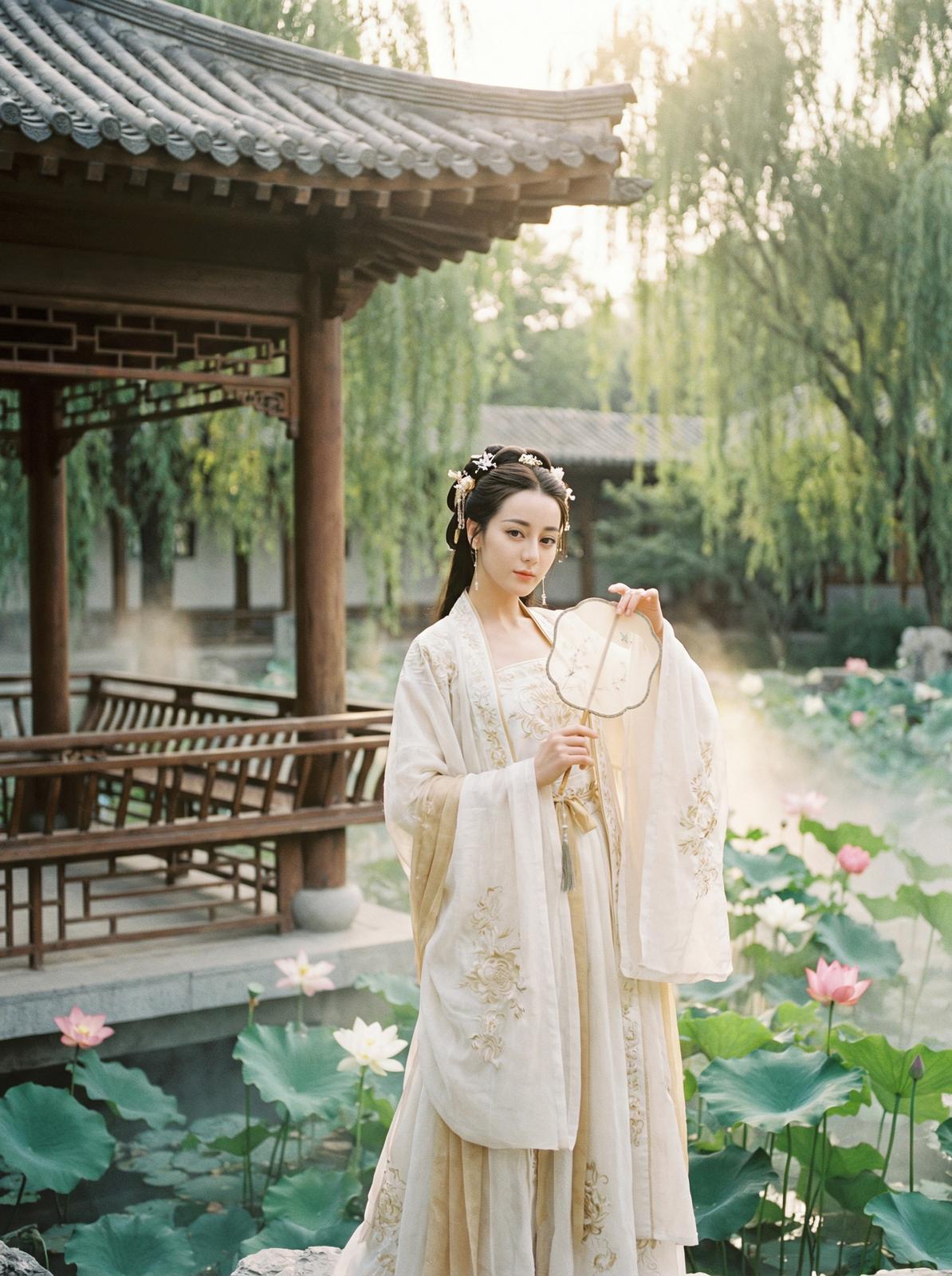 小马拉大车古风写真